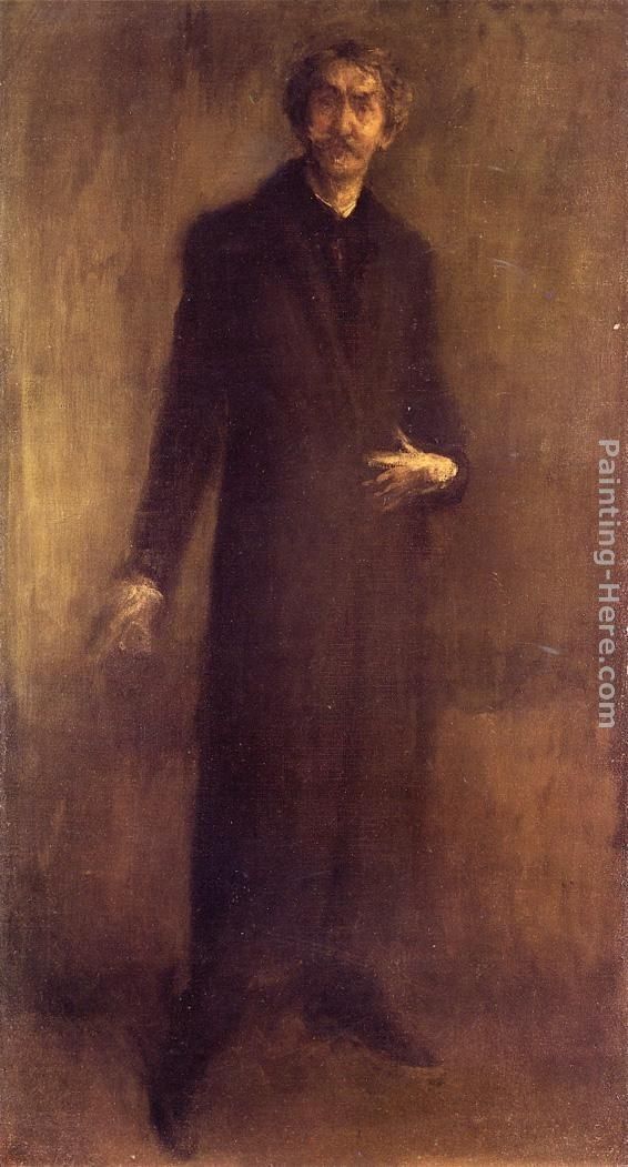 James Abbott McNeill Whistler Brown and Gold